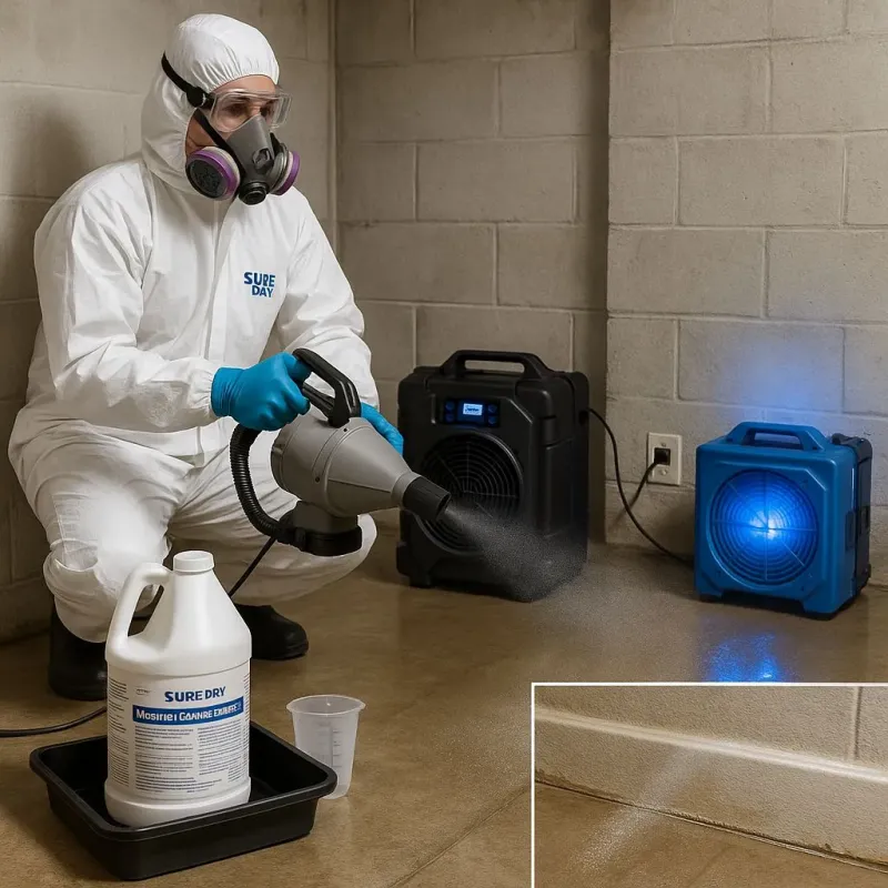 Sanitization and Odor Removal process in Vincennes, IN